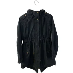 Tradera H&M Mama Jacka stl S Svart Huva^ Mammakläder