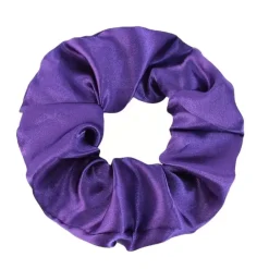 Tradera Hårsnodd - Scrunchie - Satin - 9cm - Lila> Håraccessoarer