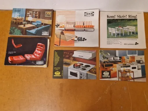 Tradera Priskuranter & Kataloger<Ikea kataloger 1966 1968 1972