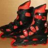 Tradera Skateboard & Inlines<Inlines Rollerblades OLW Svart Röd strl 45 NYA Oanvända