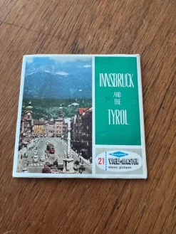Tradera Innsbruck, View-Master stereobilder^ Miniatyroptica