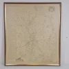 Tradera Inramad karta över Jämtland - Reproduktion - 1685 - Johan Stenklyft> Grafik, Kartor & Tryck