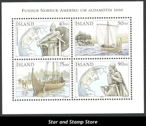 Tradera Island | Fem postfriska block^ Norden