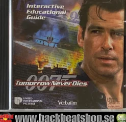 Tradera JAMES BOND, 007 - TOMORROW NEVER DIES - INTERACTIVE EDUCATIONAL GUIDE - CD-ROM> Program & Mjukvara