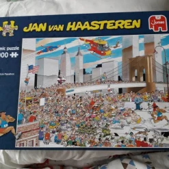 Tradera Jan van Haasteren pussel New York Marathon 1000 bitar^ Pussel