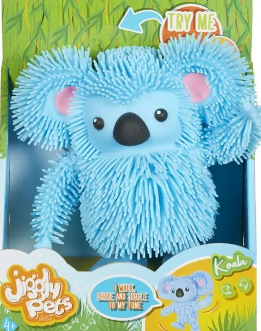 Tradera Jiggly Pets Koala - Ljusblå> Gosedjur