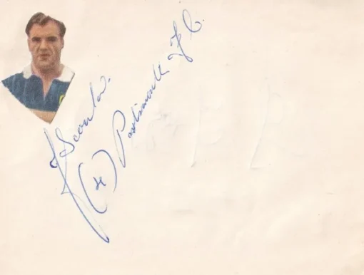 Tradera Jimmy Scoular - Portsmouth FC - Fotboll^ Autografer
