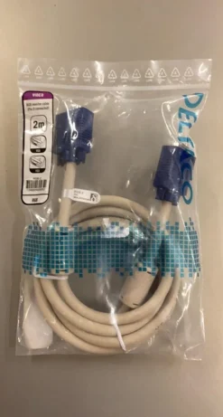 Tradera Kabel _ RGB, VGA, 2 Meter.> Bildskärmar