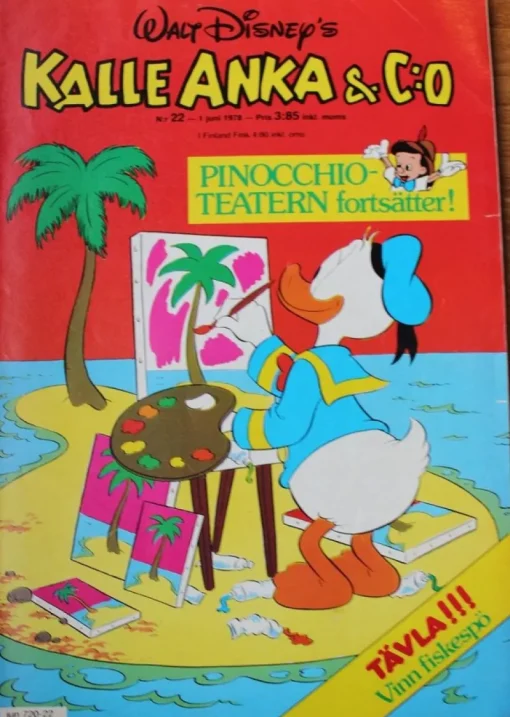 Tradera KALLE ANKA 1978 NR 22> Svenska Serier