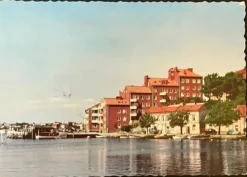 Tradera Svenska Landskap<Karlskrona - Borgmästarebron - Förlag Pressbyrån