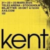Tradera Kent, 1 sittplats, B310, rad 2, torsdagen den 27e mars!> Konserter
