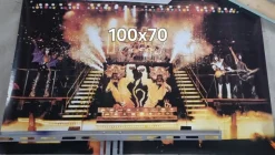Tradera KISS Konsert Poster 100x70 cm^ Musikposters