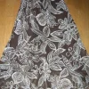 Tradera kjol BRUN chiffon stl 36 Kapp Ahl !^ Damkläder