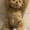 Tradera Nalle- & Teddybjörnar<Klassisk ledad nalle nallebjörn söt mjukisdjur retro vintage ca 40 cm Bukowski