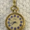 Tradera Klocka hängklocka guldpläterad^ Övrigt Klockrelaterat
