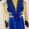 Tradera Konståkning<Konståkning Klänning Svart tävlingsdräkt competition dress figure skating