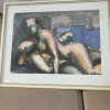 Tradera Konsttryck konst tavla litografi numrerad sensuellt motiv av Anette Englund^ Övrig Konst