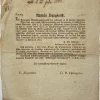 Tradera Koppartjuvar på Gunnebo Mölndal. Kungörelse 1832> Antik Litteratur