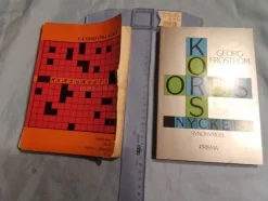 Tradera Korsordets uppslagsbok del 2, 1963 + Korsordsnyckel synonymdel, 1983> Korsord & Korsordsrelaterat