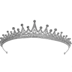 Tradera kristall bröllop hår krona tiara> Bröllopsaccessoarer
