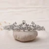 Tradera Kristall bröllop hår krona tiara> Bröllopsaccessoarer