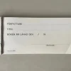 Tradera Fraktsedlar & Fakturor<Kvittensblock, Bibliotek, boken är lånad, Kuriosa. Isacson HBG, kuriosa.