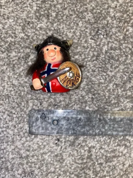 Tradera Magneter<Kylskåpsmagnet Norge viking