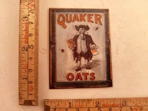 Tradera Magneter<kylskåpsmagnet quaker oats