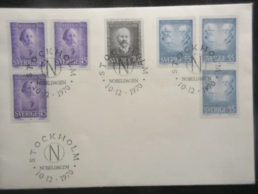Tradera ÄLDRE FDC (1970) NOBELDAGEN^ Sverige