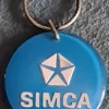 Tradera Nyckelringar<Äldre Nyckelring - SIMCA - Philipsons Service.