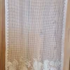 Tradera Äldre spetsgardin med äpplen mm, vintage, retro> Textilier
