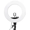 Tradera LED dimbar Ringlight 50W med mobilhållare^ Fotoutrustning