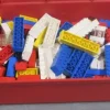 Tradera LEGO blandade bitar från 70-talet (lite under 1 kg)> Byggklossar & Lego