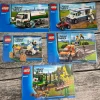 Tradera LEGO City - 5 instruktionshäften (60016, 60041, 60043, 60054, 60059)> Byggklossar & Lego