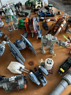 Tradera Star Wars<Lego Star Wars figurer mm stor samling