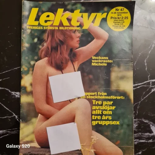 Tradera Lektyr herrtidning> Tidskrifter