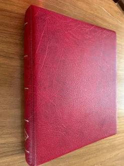 Tradera Leuchtturm häftesalbum med 20 blad, samtliga 4:or i mycket bra skick (Nr 1)^ Tillbehör