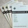 Tradera LITTERATUR. Hirsch Mynthandel. Lagerlista 81-84, 1975^ Övrigt Mynt & Sedlar