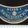 Tradera Luleå bryggeri, Svagdricka, klass I ( B.Å. Bodens ångbryggeri??? )^ Breweriana