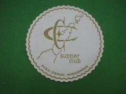 Tradera Ölunderlägg: Supper Club^ Breweriana