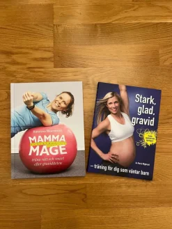 Tradera MammaMage & Stark, glad, gravid - 2 träningsböcker under & efter graviditet> Graviditets- & Barnböcker