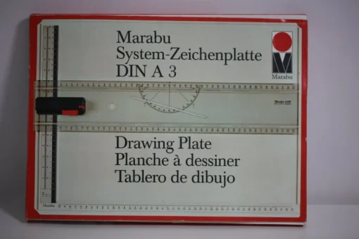 Tradera Technica & Nautica<Marabu System-Zeichenplatte - Ritbord i gott skick - Tyskland ca 1975-1980
