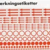 Tradera Markörer för brev kort och frimärken mm 10 ark^ Tillbehör