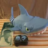Tradera Mega Chomp Shark - Radiostyrd stor haj - akta fötterna !> Robotleksaker & Robotdjur