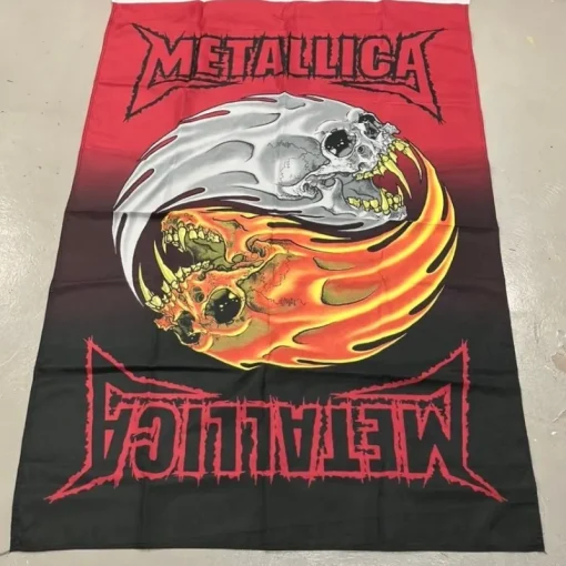 Tradera Metallica flagga^ Merchandise