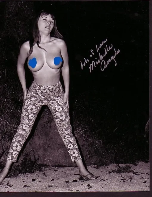 Tradera Michelle Angelo, large sexy signed photo^ Autografer