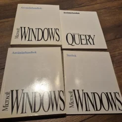 Tradera Microsoft Windows Användarhandbok & Startbok & Microsoft Query Användarhandbok> Dator & Teknik