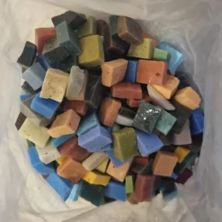 Tradera Mosaik / mosaik i bitar / flera färger / vintage^ Hobbymaterial