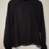 Tradera MOTEL Svart Tunn Blus Smock S^ Damkläder
