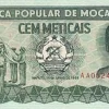 Tradera MOZAMBIQUE 100 METICAIS 1989 P-130 UNC^ Sedlar